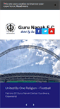 Mobile Screenshot of gurunanakfc.co.uk